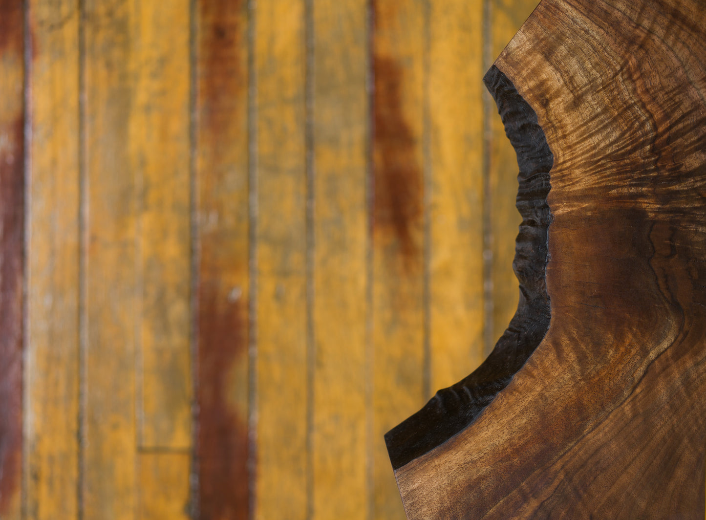 Walnut with hole