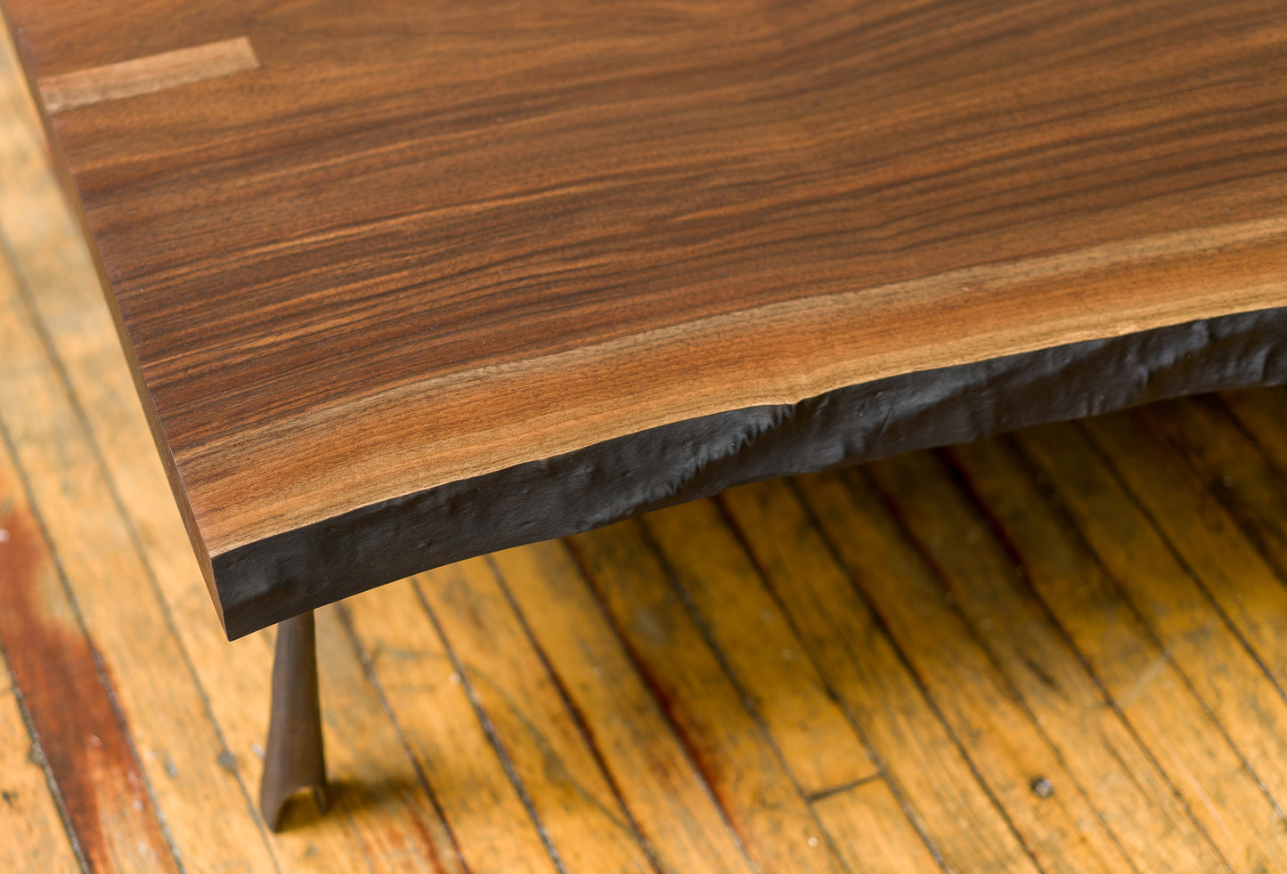 Massive Walnut Low Table.