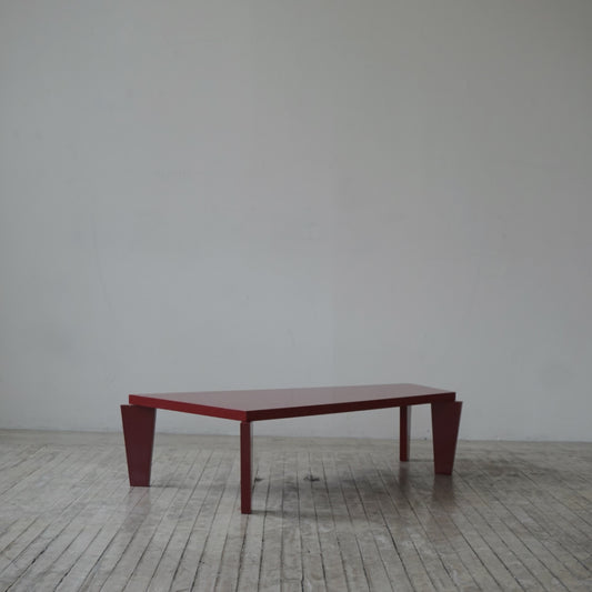 Post-Modern Red Coffee Table